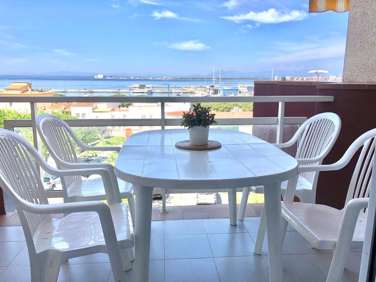 Roc Mar 4 3A - Apartamento Cerca Del Centro Y De La Playa - Terraza Con Vistas Al Mar Y Al Puerto Roses Exterior photo